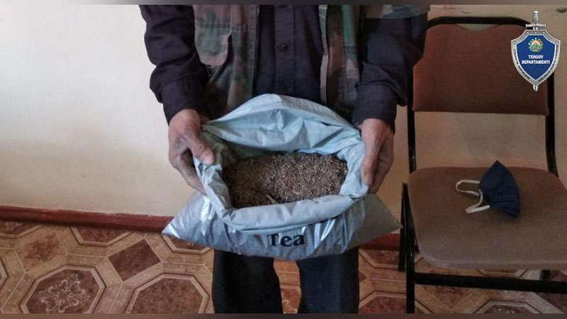 'Chinozda bir paket giyohvandlik moddasini ko`chada ko`tarib yurgan shaxs ushlandi'ning rasmi