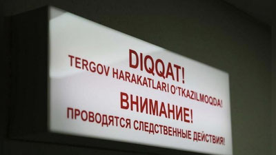 'Buxoroda IIB binosida  fuqaro vafot etgani aytilmoqda. Holat Bosh prokuratura nazoratiga olindi'ning rasmi