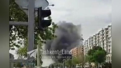 'Toshkent shahridagi yangi qurilayotgan "dom"lardan birida yong`in chiqdi (video)'ning rasmi