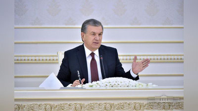 'Prezident bank tizimini isloh etish bo`yicha videoselektor o`tkazdi'ning rasmi