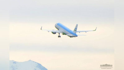 'Prezident Namangan viloyatiga jo`nab ketdi'ning rasmi