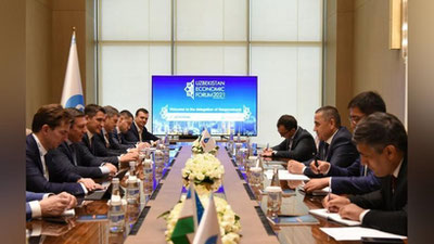 '“O`zbekneftgaz”: “Gazprombank” bilan o`zaro ishonch va mustahkam do`stlikka asoslangan hamkorlik yo`lga qo`yildi (Foto)'ning rasmi