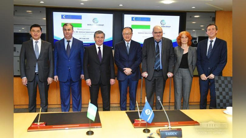 'Jahon banki bilan istiqbolli bitimlar imzolandi'ning rasmi
