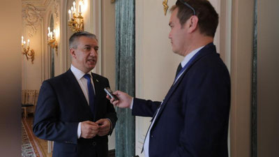 '"Moskvada  O`zbekiston madaniy merosini targ`ib qiluvchi doimiy ko`rgazmalar tashkil etiladi"'ning rasmi