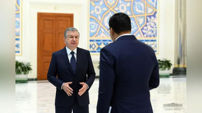 'Shavkat Mirziyoyev O‘zbekistonda yozgi Olimpiya o‘yinlariga tayyorgarlik ishlarini qoniqarsiz deb baholadi'ning rasmi