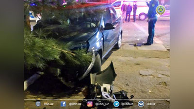 Изрображение 'В Ташкенте юный водитель "Нексии" погиб в ДТП'