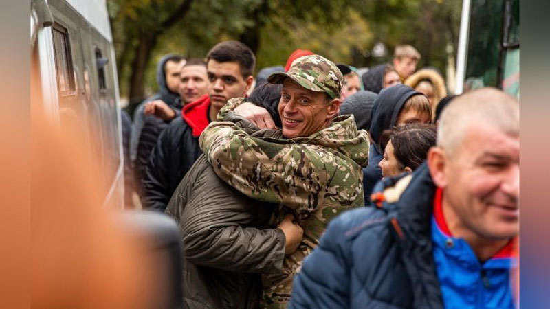 'Moskvada mobilizasiya bo`yicha safarbarlik chaqiruvi yakunlandi'ning rasmi