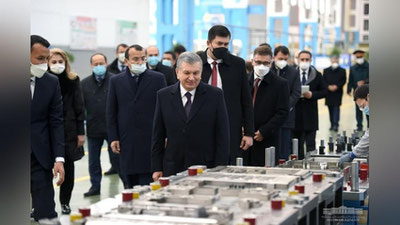 'Shavkat Mirziyoev bugun Toshkent shahridagi bunyodkorlik ishlari bilan tanishmoqda (Foto)'ning rasmi