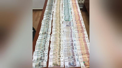 Изрображение 'На границе задержали мужчину, пытавшегося вывезти 1 млн российских рублей'