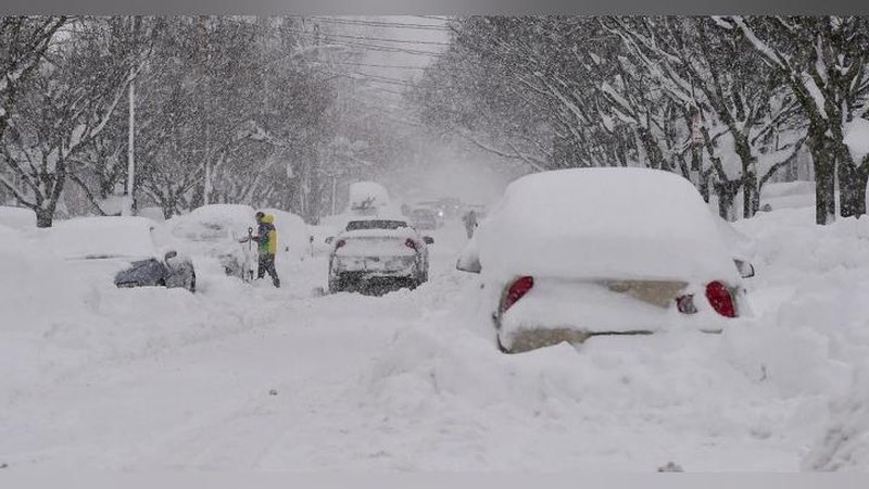 'AQShda sovuqdan 91 kishi halok bo`ldi'ning rasmi