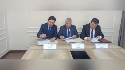 Изрображение 'Ташкент, Астана и Бишкек подписали план совместного строительства Камбаратинской ГЭС-1'