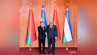 'O`zbekiston-Belarus hamkorligining yangi yo`nalishlari ko`rib chiqildi'ning rasmi