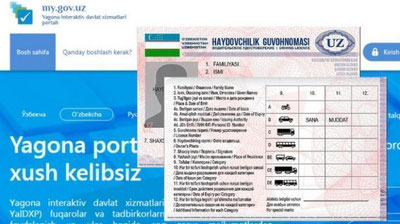 '"Yangi" haydovchilik guvohnomasini olish uchun endi YHXBga borish shart emas'ning rasmi