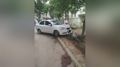 Изрображение 'Во дворе жилого дома на Юнусабаде насмерть сбили 12-летнего мальчика'