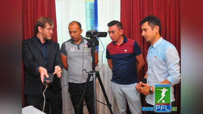 'ОЛИЙ ЛИГА КЛУБЛАРИ ВАКИЛЛАРИГА MYCUJOO.TV САЙТИДА ТРАНСЛЯЦИЯ ҚИЛИШ ЖАРАЁНИ БЎЙИЧА СЕМИНАР ЎТКАЗИЛДИ 'ning rasmi