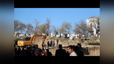 '«Lafarga» qabristonining bzilayotgani haqidagi xabar odamlarni oyoqqa turg`izdi (Video)'ning rasmi