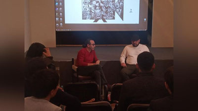 Изрображение 'В "Узбеккино" состоялась встреча молодых кинематографистов с Джаником Файзиевым'