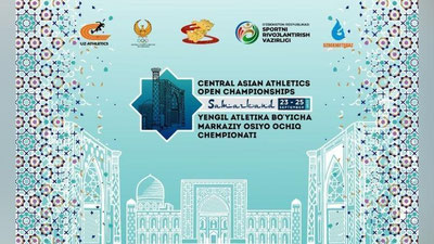Изрображение 'Сборная Узбекистана заняла первое место на чемпионате Центральной Азии по легкой атлетике в Самарканде'
