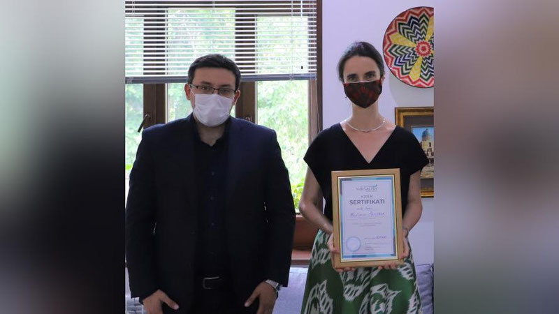 Изрображение 'Постоянный координатор ООН в Узбекистане Хелена Фрейзер завершила миссию'