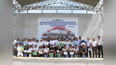 'Qashqadaryoda talabalar o`rtasida yugurish marafoni o`tkazildi'ning rasmi