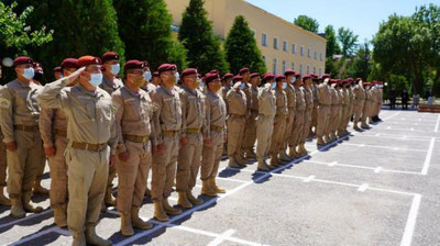 Изрображение 'Военнослужащие Нацгвардии поощрены за самоотверженность, проявленную в Сырдарье (фото)'