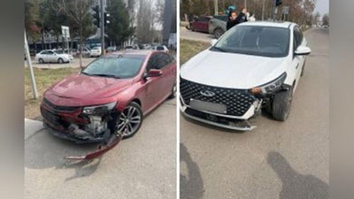 Изрображение 'В Учтепинском районе столкнулись Malibu-2 и Chery'