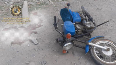 Изрображение 'В Ферганской области мотоциклист не выжил после столкновения с "Дамасом"'