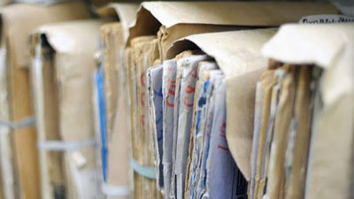 Изрображение 'Работники госархива в Яккабаге сдали рабочие документы в макулатуру'