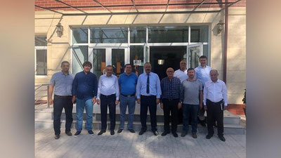 'Abdulla Aripov yangi ochiladigan universitetni borib ko`rdi'ning rasmi