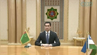 Изрображение 'Президент Туркменистана принял главу МИД Узбекистана'