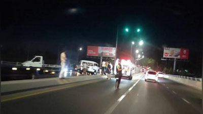 Изрображение 'В ночном ДТП на Чиланзаре пострадал водитель "Дамаса"'