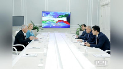 Изрображение 'В Ташкенте обсудили открытие сети кофеен Starbucks'