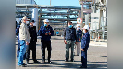 '“O`zbekneftgaz” AJ Boshqaruvi raisi “GTL” zavodidagi bugungi holatni o`rgandi'ning rasmi