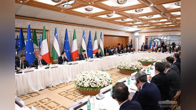 Изрображение 'Президент на встрече с итальянскими инвесторами: "У нас созданы все условия для развития вашего бизнеса"'