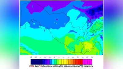 Изрображение 'Усиление ветра, снег и морозы: штормовое предупреждение от Узгидромета'