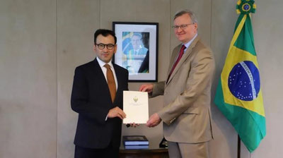 'Javlon Vahobov O`zbekistonning Braziliya favqulodda va muhtor elchisi etib tayinlandi'ning rasmi