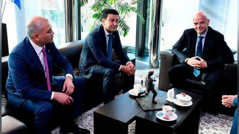 'UMID AHMADJONOV FIFA TAKLIFIGA KO`RA ANGLIYaGA JO`NAB KETDI'ning rasmi