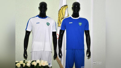 'O`zbekiston milliy terma jamoasining yangi libosi taqdimoti bo`lib o`tdi'ning rasmi