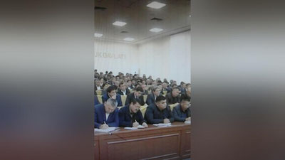 '​MUROJAATLARNING 80 FOIZIGA TUShUNTIRISh BERISh BILAN KIFOYaLANGAN HOKIM VAZIFASIDAN OLINDI'ning rasmi