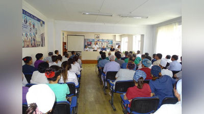 'ANDIJONDA VILOYaT KO`P TARMOQLI TIBBIYoT MARKAZIDA FUQARONING SODIR ETGAN JINOYaTI MUHOKAMA QILINDI'ning rasmi