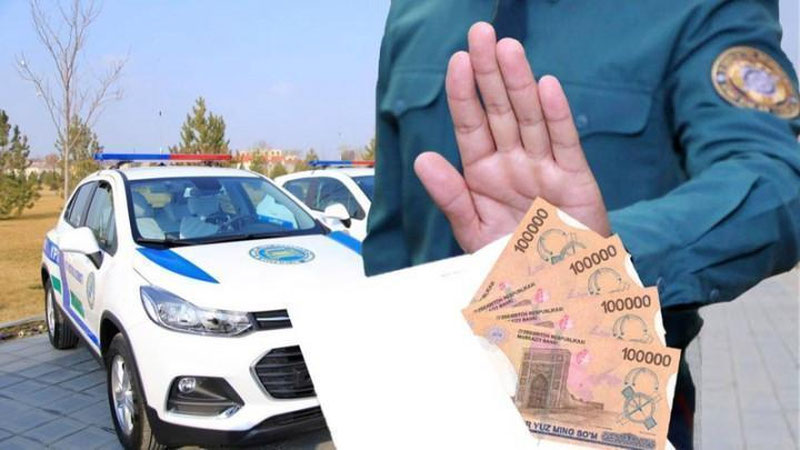 'Бухорода ЙПХ инспекторига пора бермоқчи бўлган шахс қўлга олинди'ning rasmi