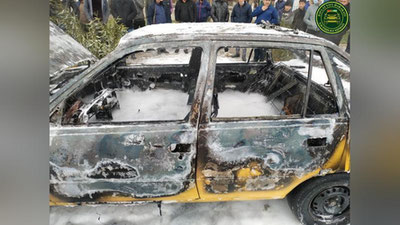 'Jizzaxda "Nexia" yonib ketdi (foto)'ning rasmi