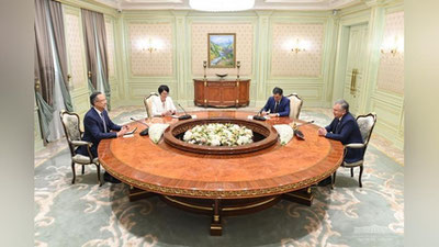 'O`zbekiston delegasiyasi millatlararo munosabatlar muammosiga bag`ishlangan davra suhbatida ishtirok etadi'ning rasmi