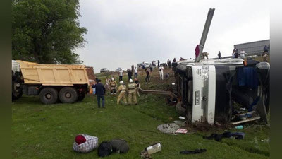 Изрображение 'В Казахстан направлена рабочая группа для оказания помощи пострадавшим в ДТП'