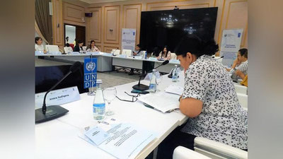 'Ўзбекистонда Коррупцияга қарши курашиш агентлиги ҳамда БМТ билан ҳамкорликда тренинг бўлиб ўтмоқда'ning rasmi