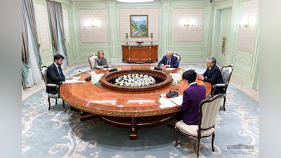 'Шавкат Мирзиёев ЕХҲТ ДИИҲБ кузатувчилари миссияси раҳбари билан учрашди'ning rasmi