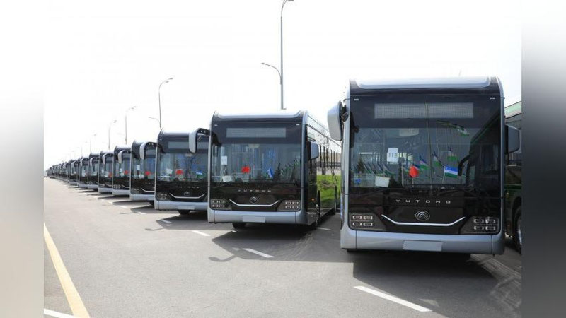 'Toshkentga 200dan ortiq avtobus va elektrobuslar olib kelindi'ning rasmi