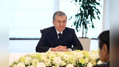 Изрображение 'Состоялись первые встречи в рамках официального визита главы государства в Японию'