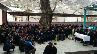 '"Нилу" қишлоғида масжид расман иш фаолиятини бошлади'ning rasmi