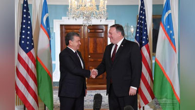 Изрображение 'ПРЕЗИДЕНТ УЗБЕКИСТАНА ПРОВЕЛ ВСТРЕЧУ С ГОССЕКРЕТАРЕМ США'